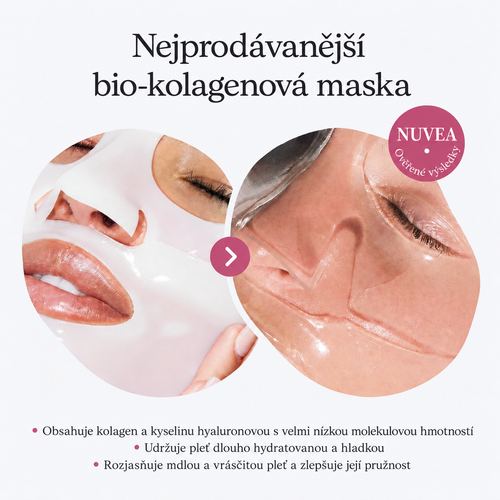 Kolagenová glow up maska